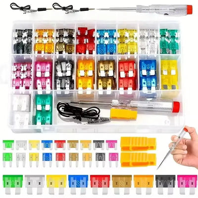 Nouriso 306PCS Car Blade Fuse Assortment Set