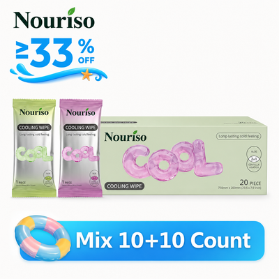 Nouriso XL Menthol Cooling Wipes - Stay Cool This Winter