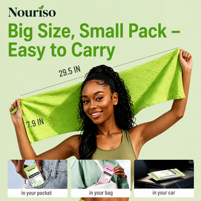 Nouriso XL Menthol Cooling Wipes - Stay Cool This Winter
